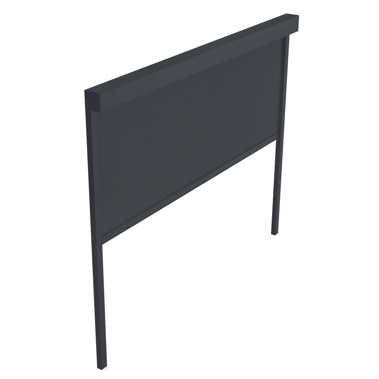 Pergola bioclimatica autoportante in alluminio decoro legno 3 x 4 m con 1, 2 o 3 tende