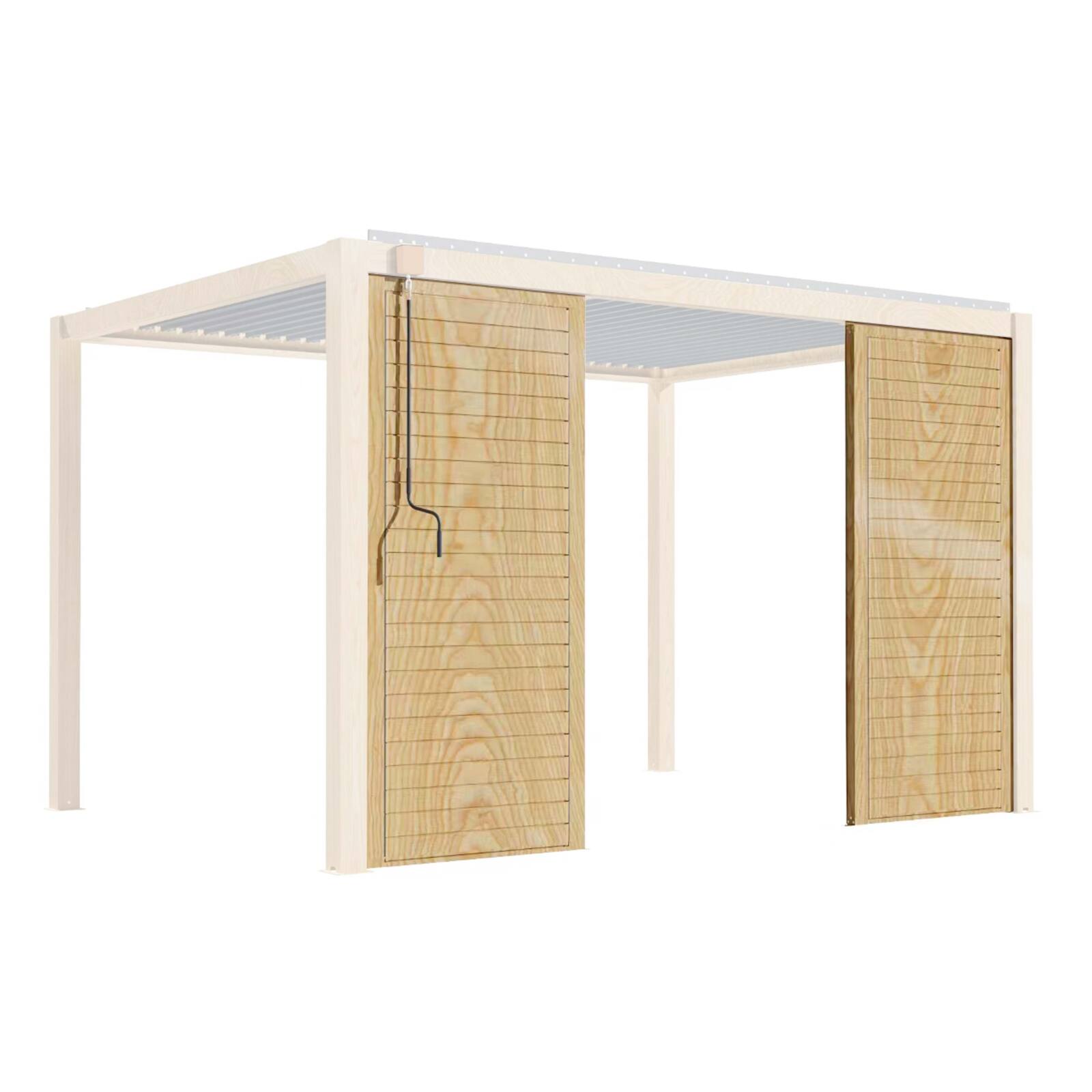 Schermatura per pergola bioclimatica CORATO e SAPRI Schermatura per pergola bioclimatica CORATO e SAPRI