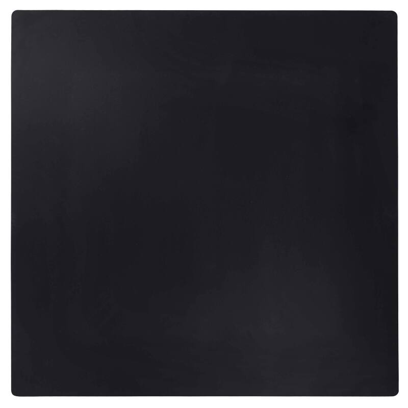 Tavolo alto 60x60 cm inclinabile in laminato con gamba bianca e sedie in metallo
