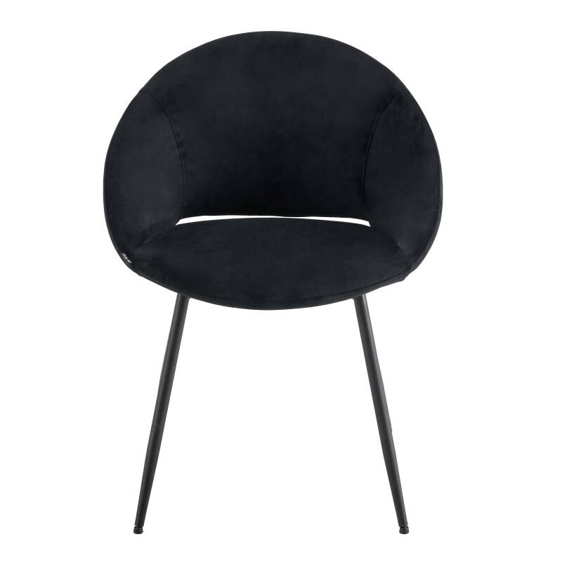 Set di 2 sedie in acciaio e velluto (2/5)