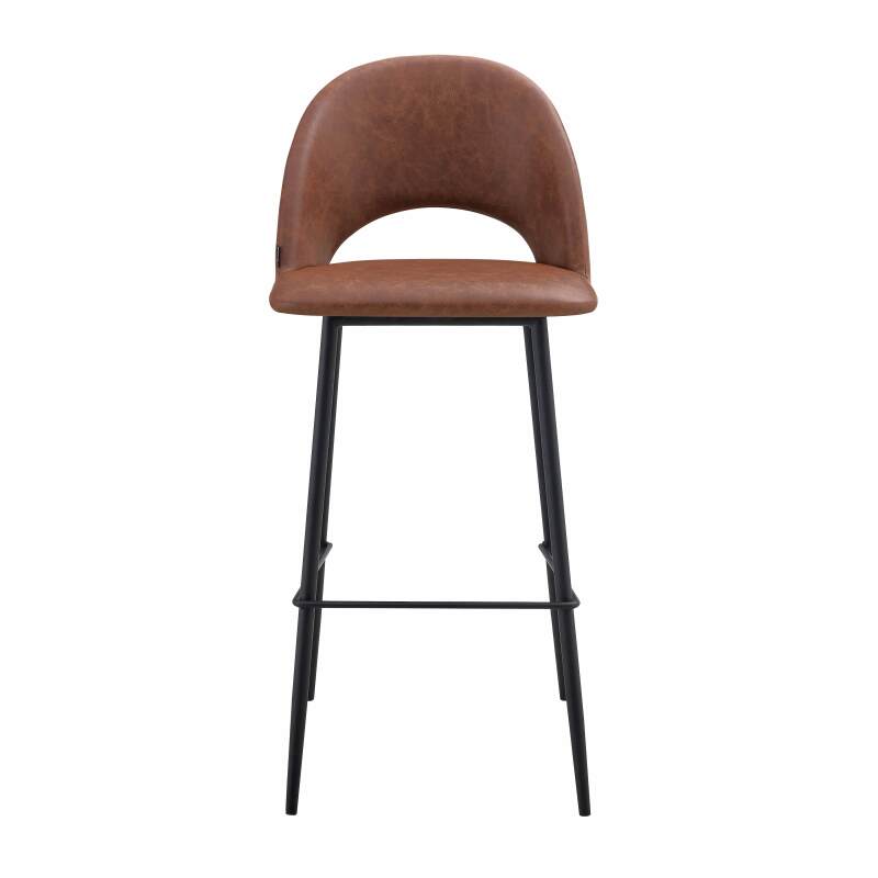 Set di 2 seggioloni in metallo e tessuto rivestito