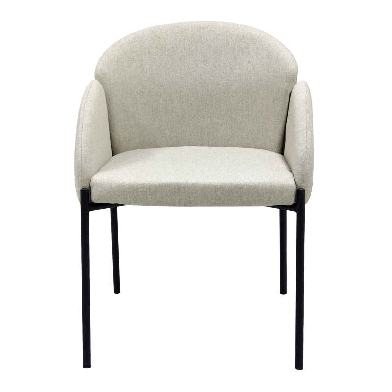 Set di 2 sedie in acciaio e tessuto (4/6)