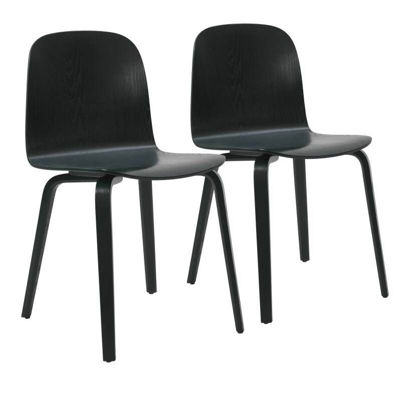 Set di 2 sedie in compensato FSC®
