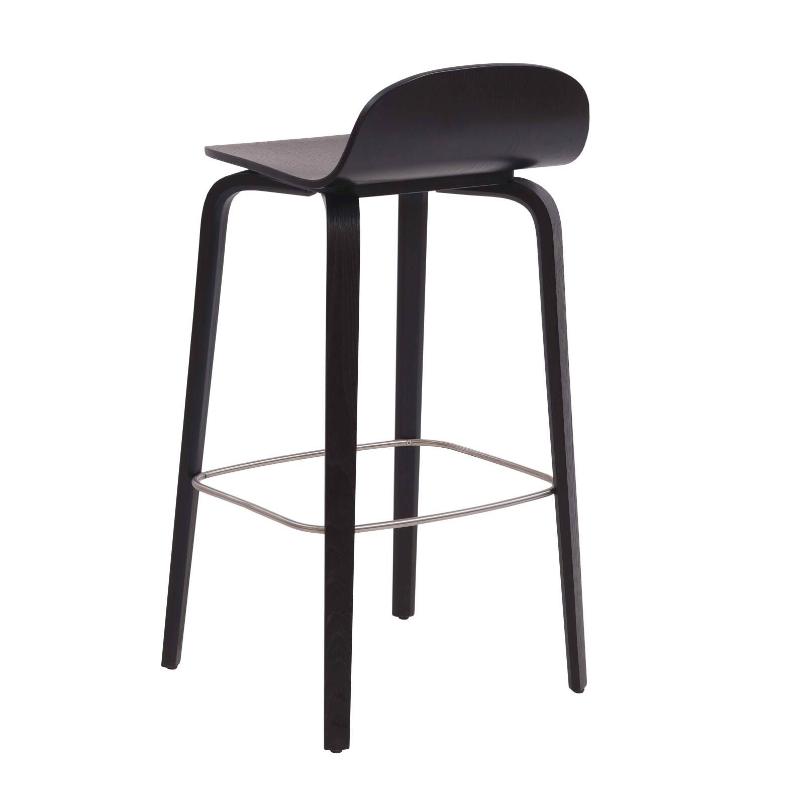 Seggiolone in multistrato di rovere naturale Seggiolone in multistrato di rovere naturale