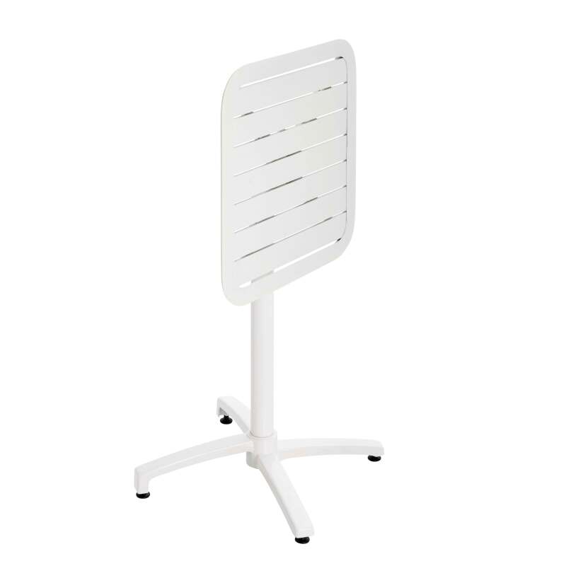 Tavolo da terrazzo inclinabile in alluminio 60x60 cm (4/7)