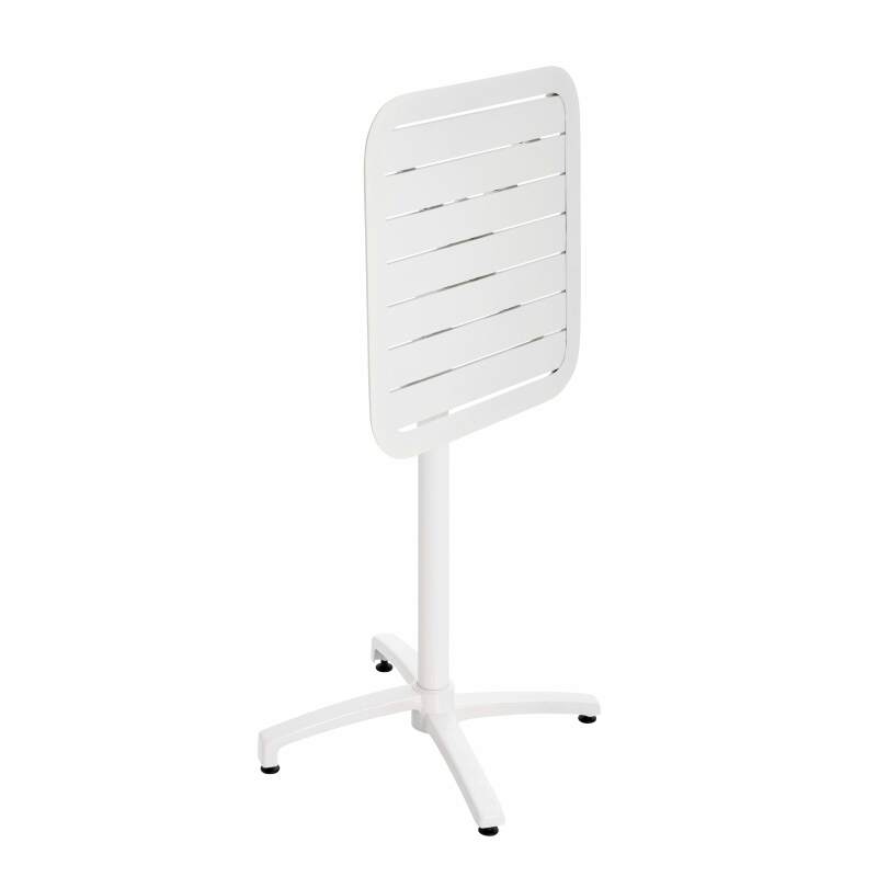 Tavolo alto 60x60 cm inclinabile in alluminio (2/7)