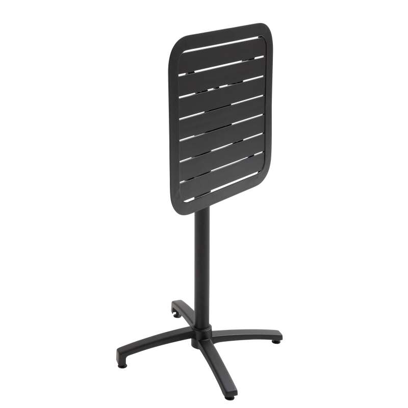 Tavolo alto 60x60 cm inclinabile in alluminio