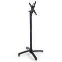 Tavolo alto 60x60 cm inclinabile in alluminio