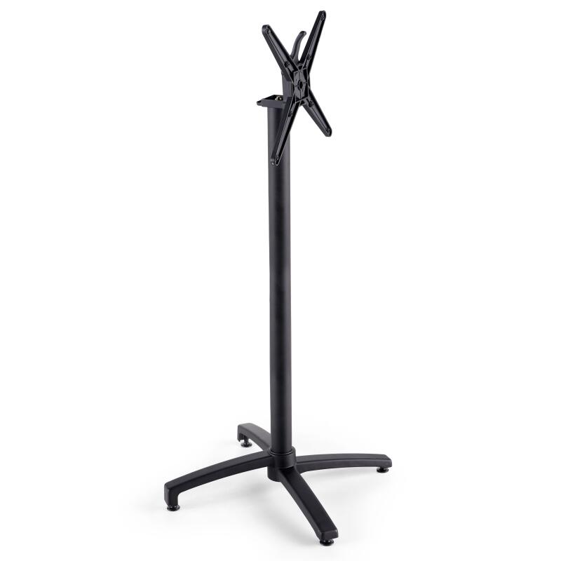 Tavolo alto 60x60 cm inclinabile in alluminio