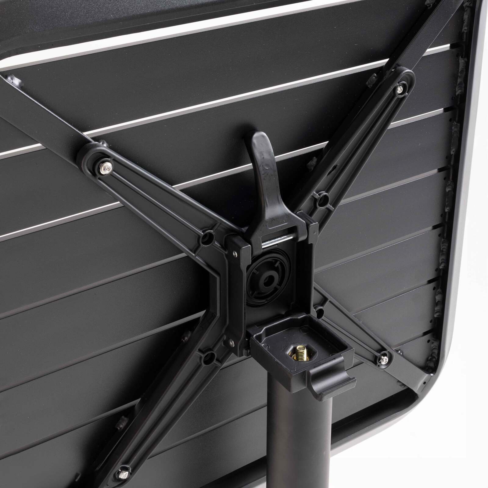 Tavolo inclinabile in alluminio 60x60 cm e 2 sedie