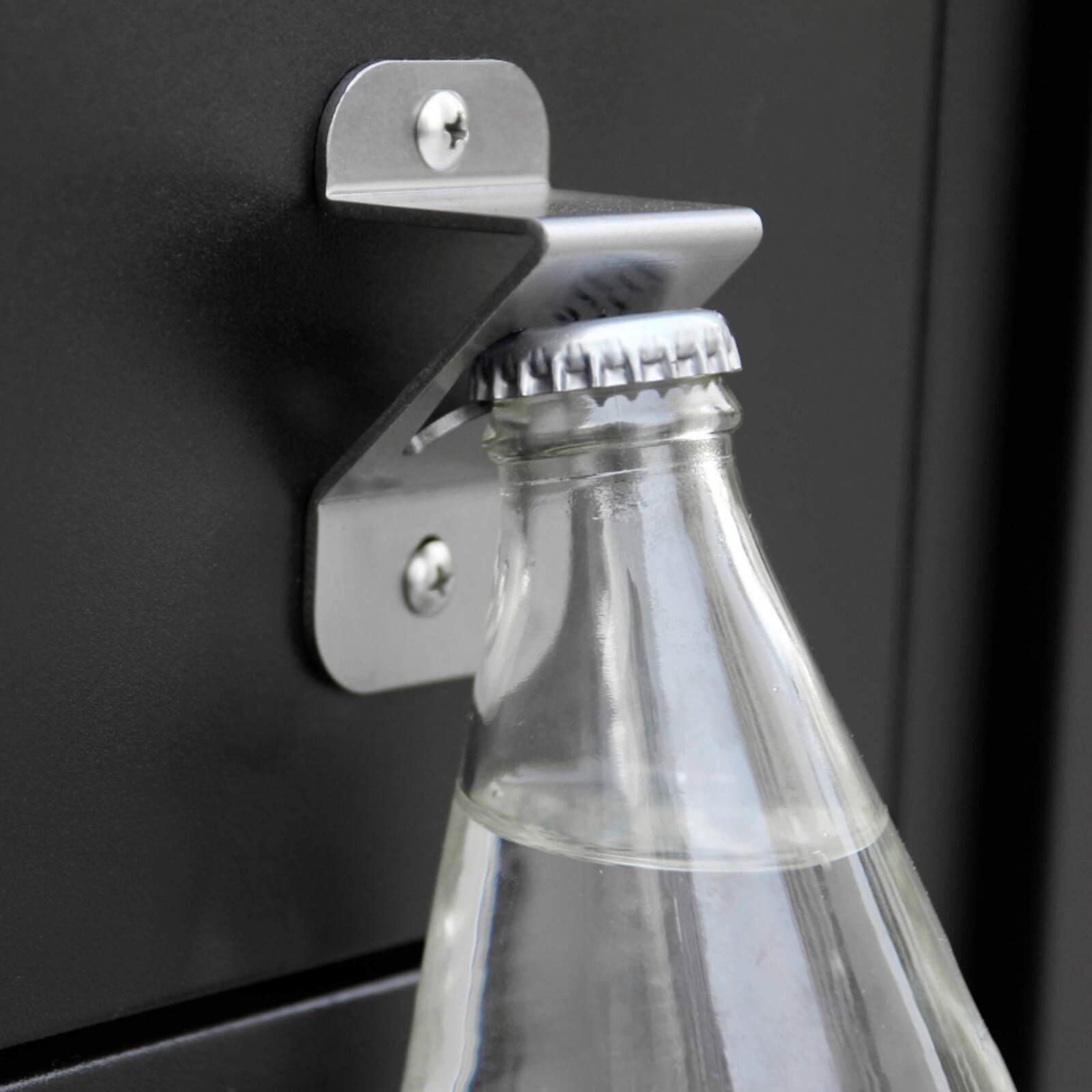 Cucina da esterno in acciaio a 3 elementi con lavello