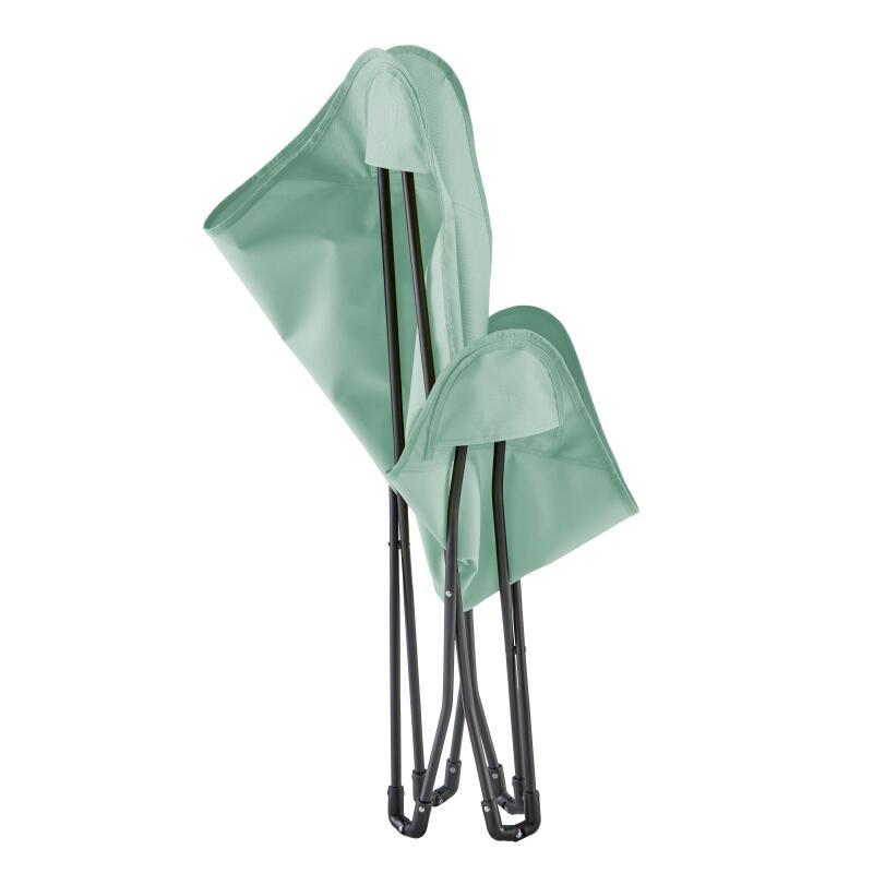 Set di 2 poltrone a farfalla pieghevoli