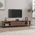 Mobile TV melaminico effetto legno 160 cm
