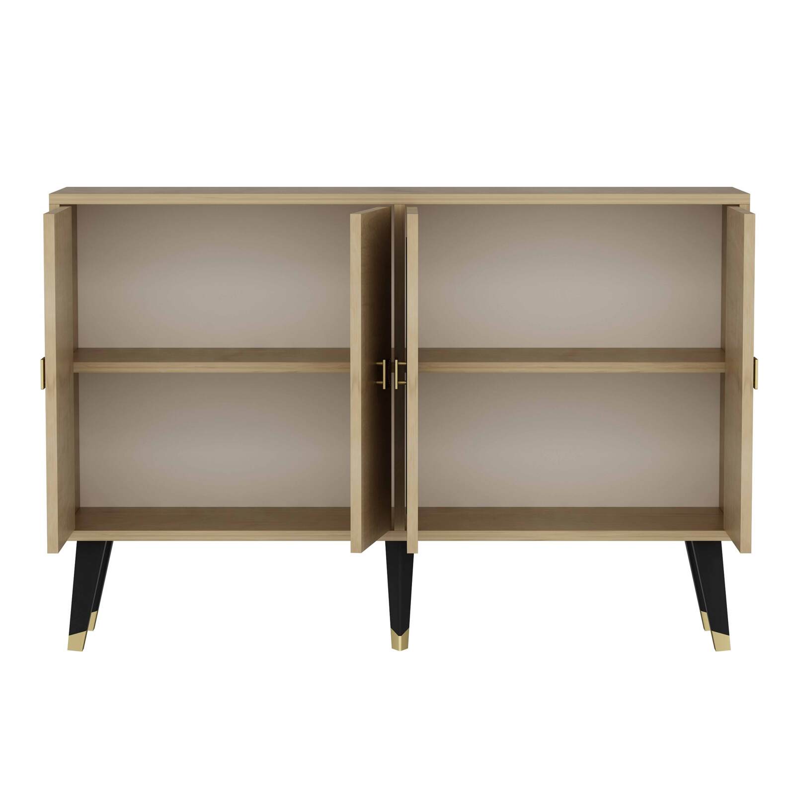 Buffet a 2 ante in melaminico effetto legno  