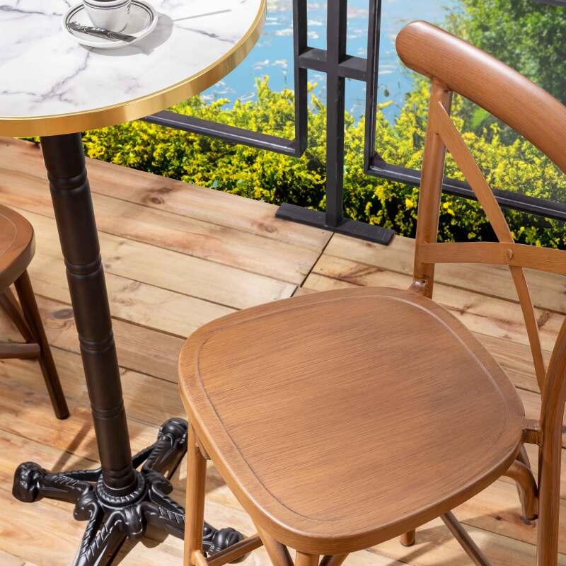 Gamba tavolo con sistema basculante 108 cm in ghisa