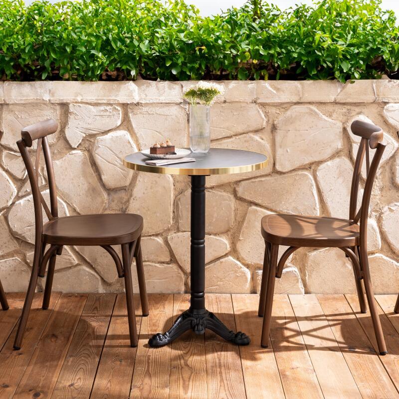 Gamba tavolo con sistema basculante 72 cm in ghisa