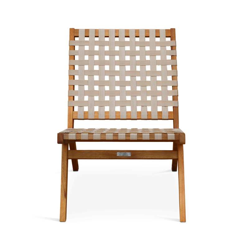 Poltrona relax in legno di eucalipto FSC® (2/7)