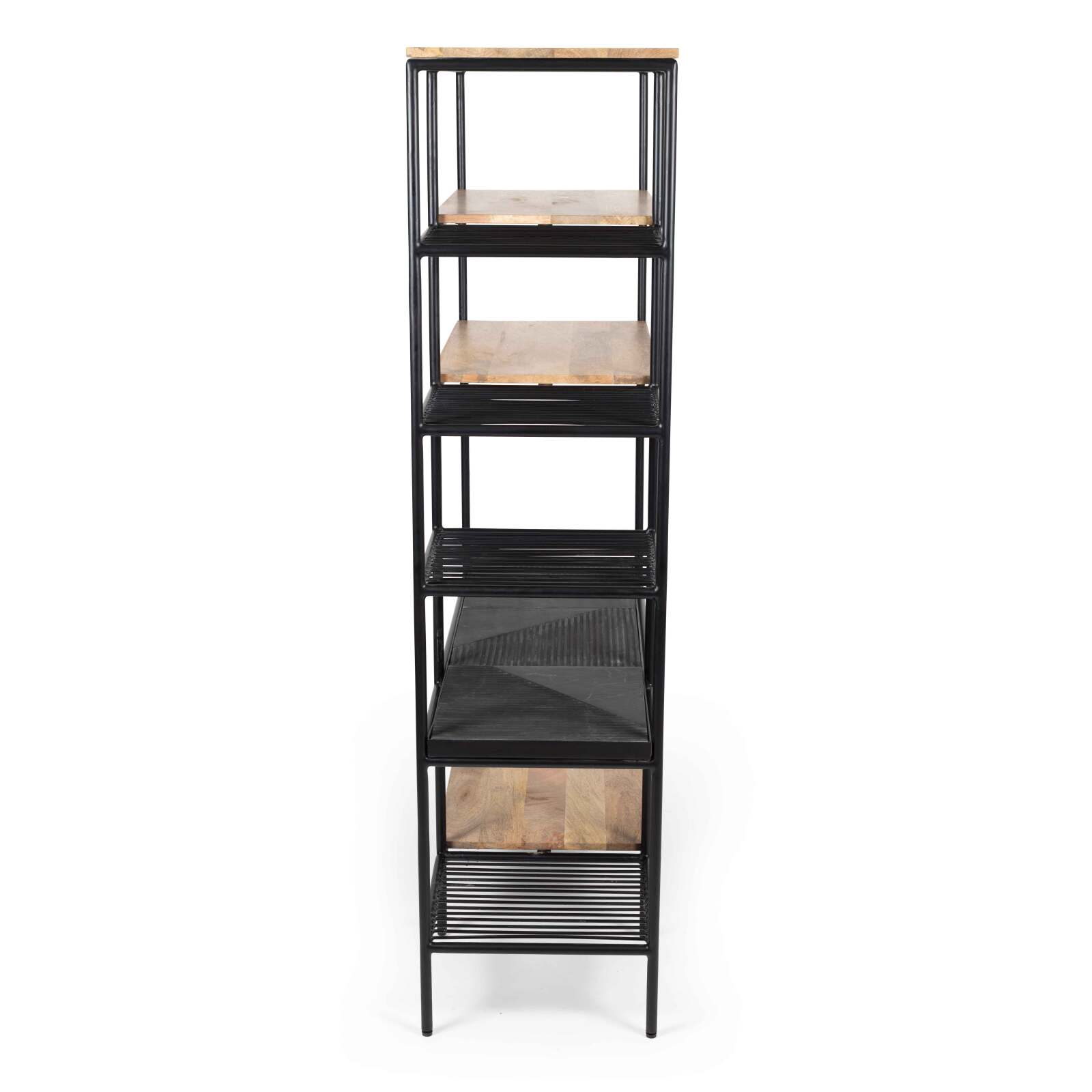 Libreria in marmo e metallo 162 x 109 cm