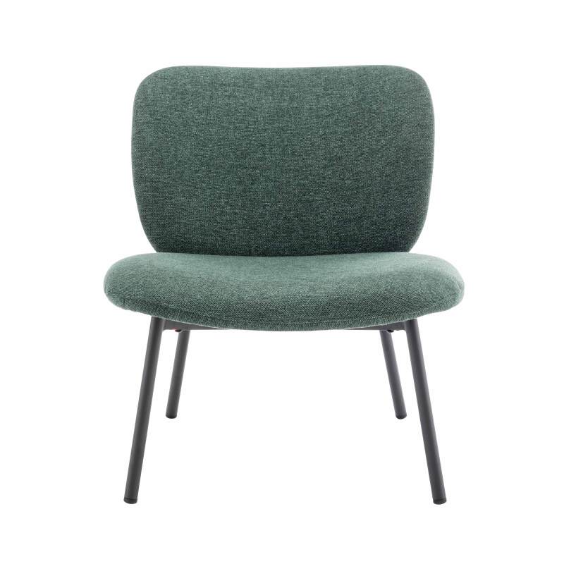 Set di 2 poltrone in acciaio e tessuto (5/6)