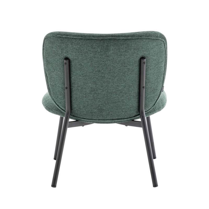 Set di 2 poltrone in acciaio e tessuto (4/6)