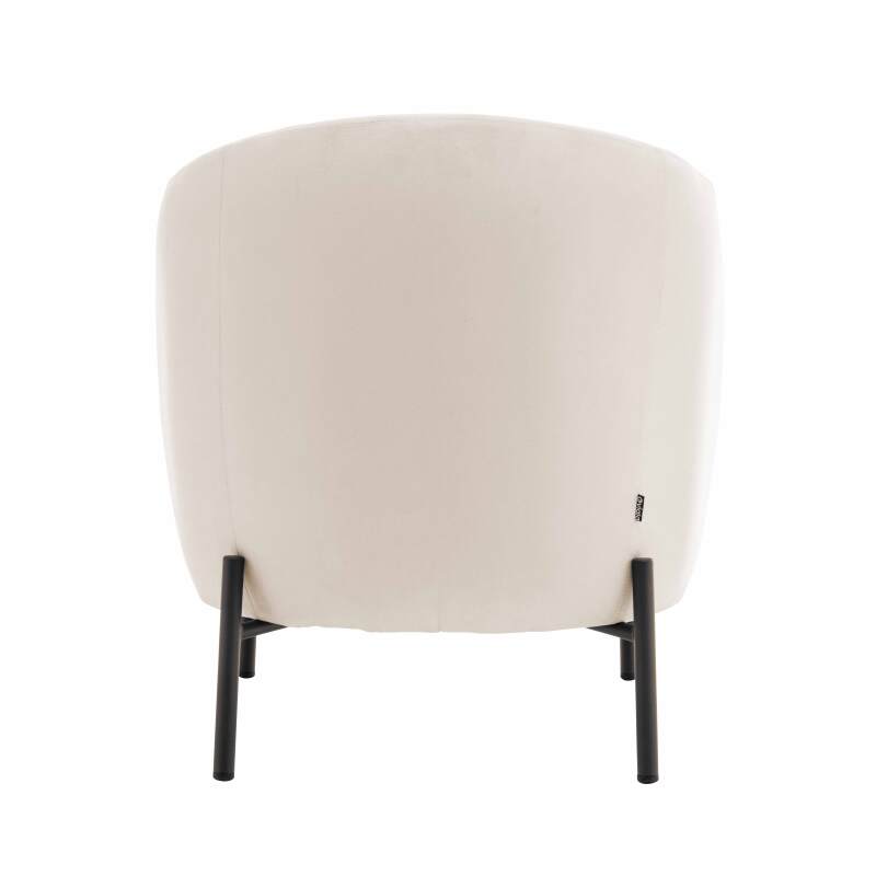 Poltrona relax in metallo e tessuto (3/6)