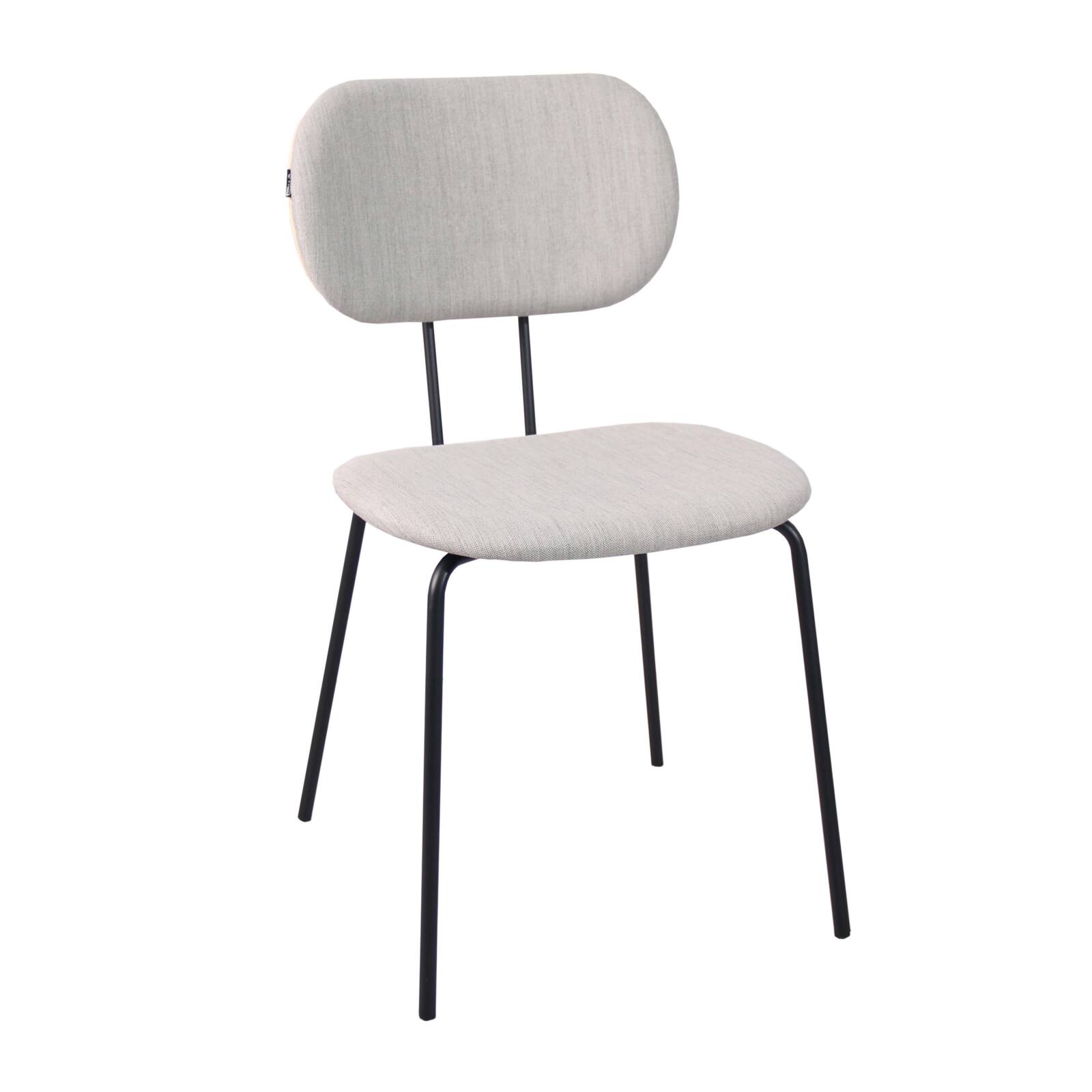 Set di 2 sedie di design in acciaio e legno