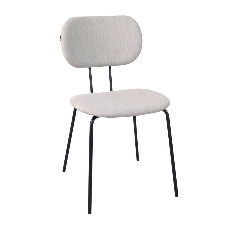 Set di 2 sedie di design in acciaio e legno