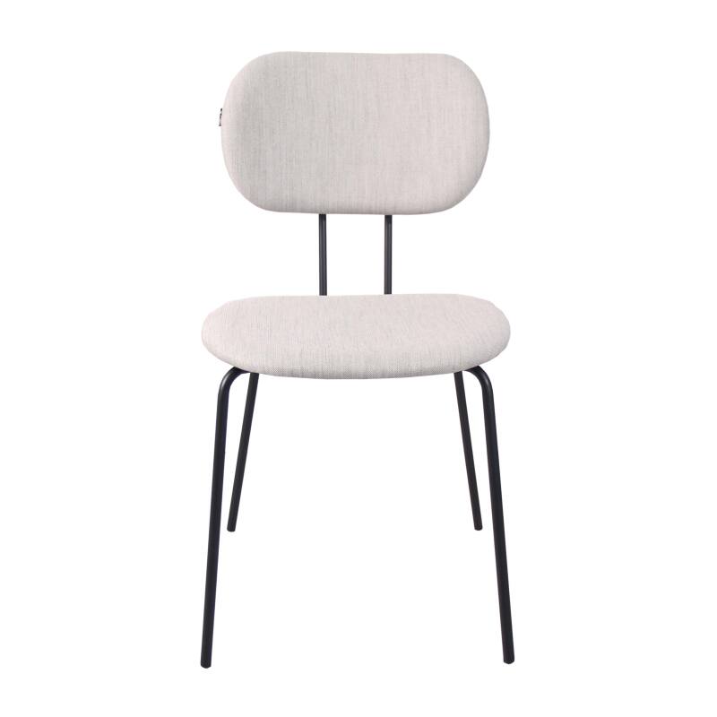 Set di 2 sedie di design in acciaio e legno