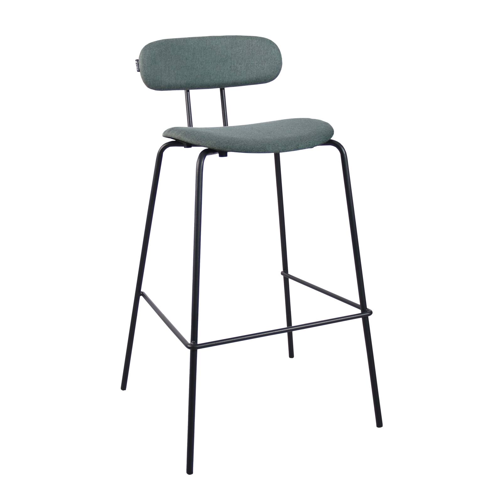 Set di 2 seggioloni in acciaio e legno