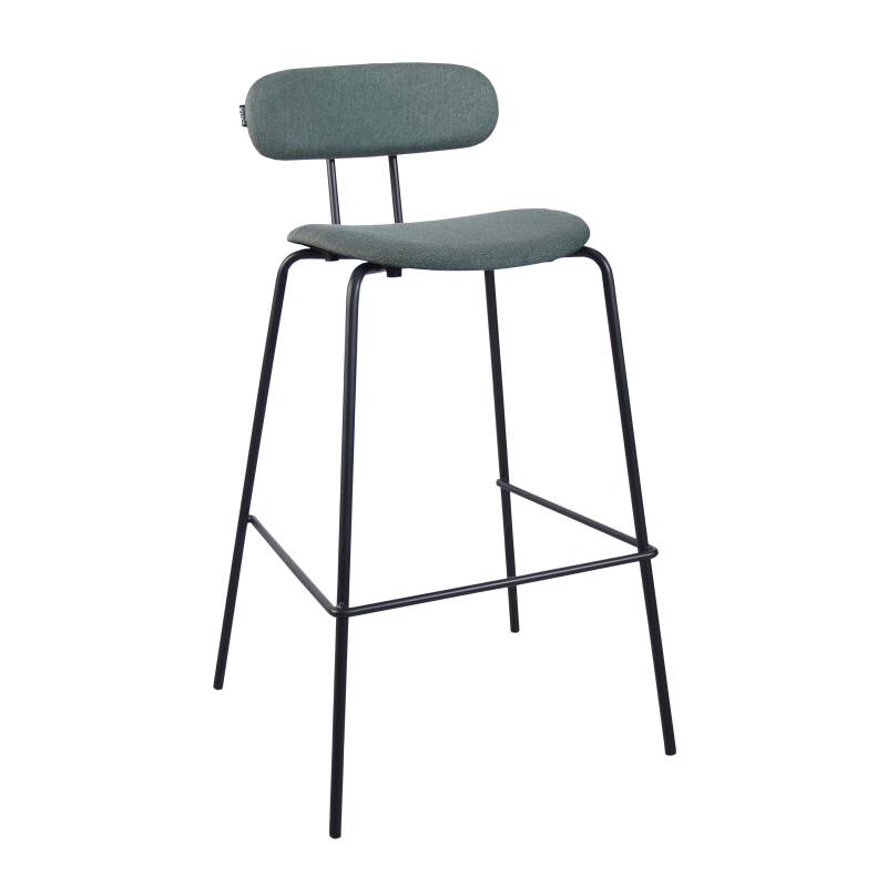 Set di 2 seggioloni in acciaio e legno