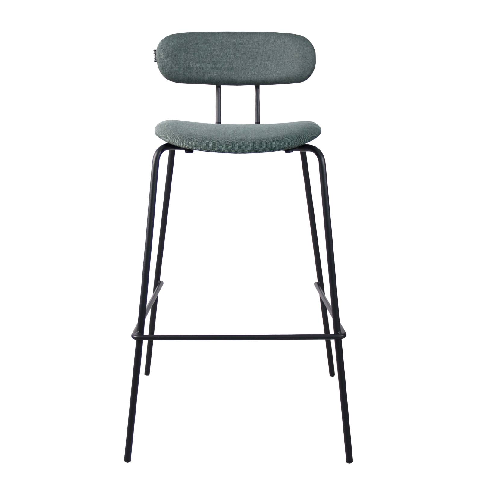 Set di 2 seggioloni in acciaio e legno