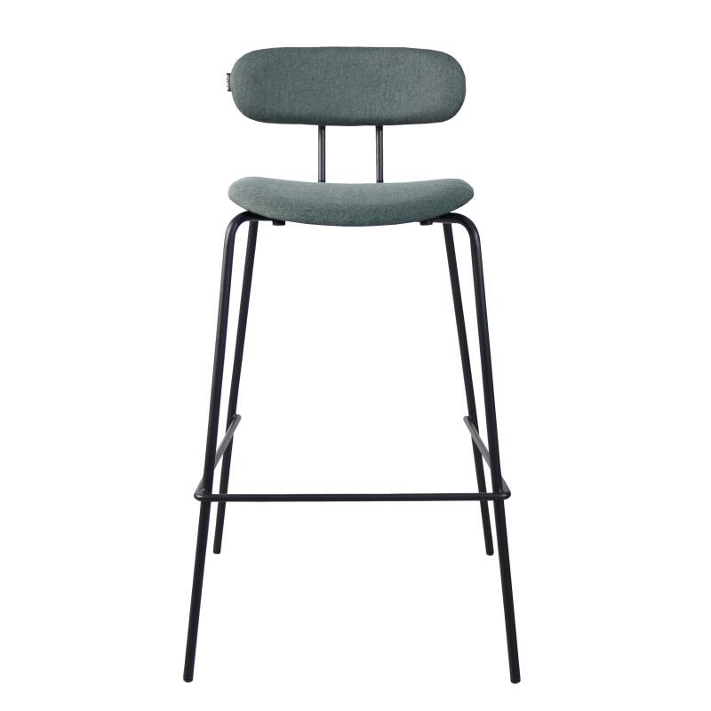 Set di 2 seggioloni in acciaio e legno