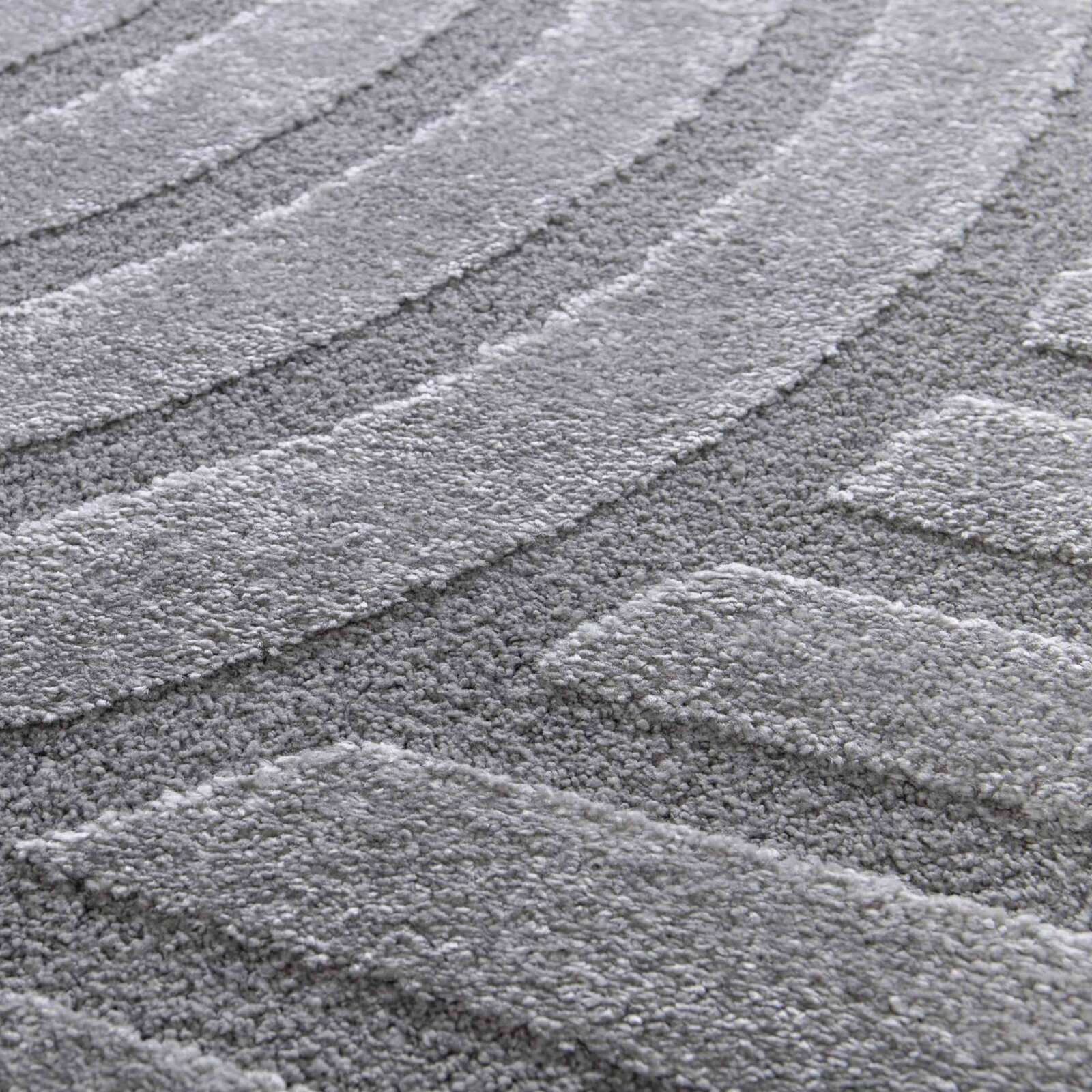 Tappeto shaggy rettangolare in poliestere e polipropilene