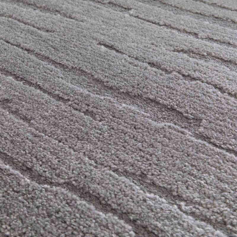 Tappeto shaggy rettangolare in poliestere e polipropilene