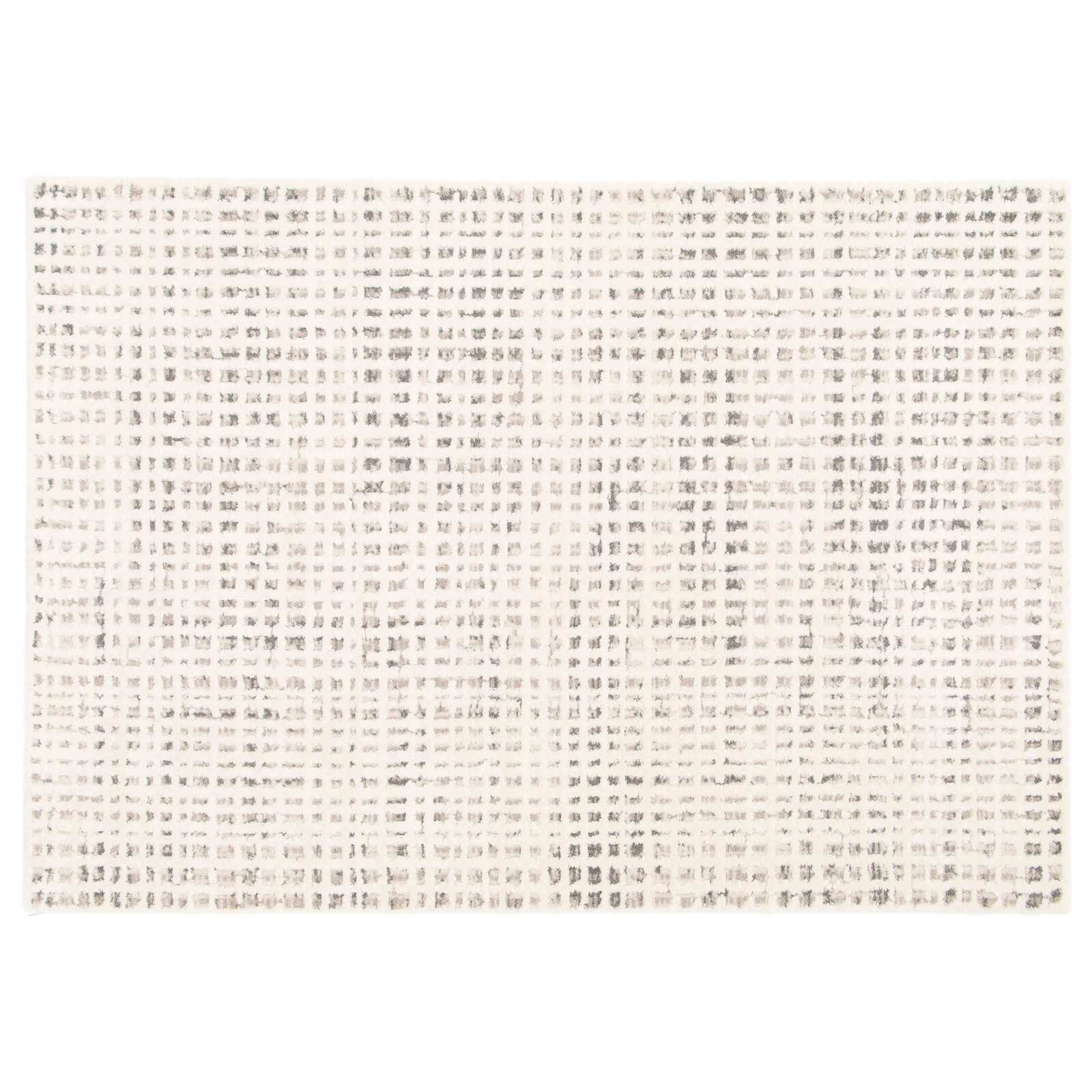 Tappeto shaggy rettangolare in poliestere e polipropilene