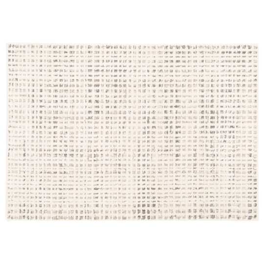 Tappeto shaggy rettangolare in poliestere e polipropilene