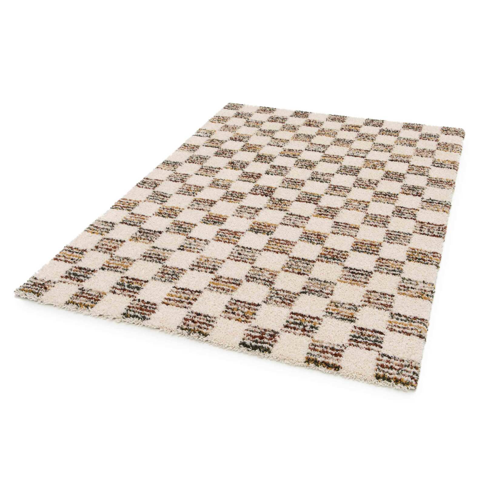 Tappeto shaggy rettangolare in polipropilene