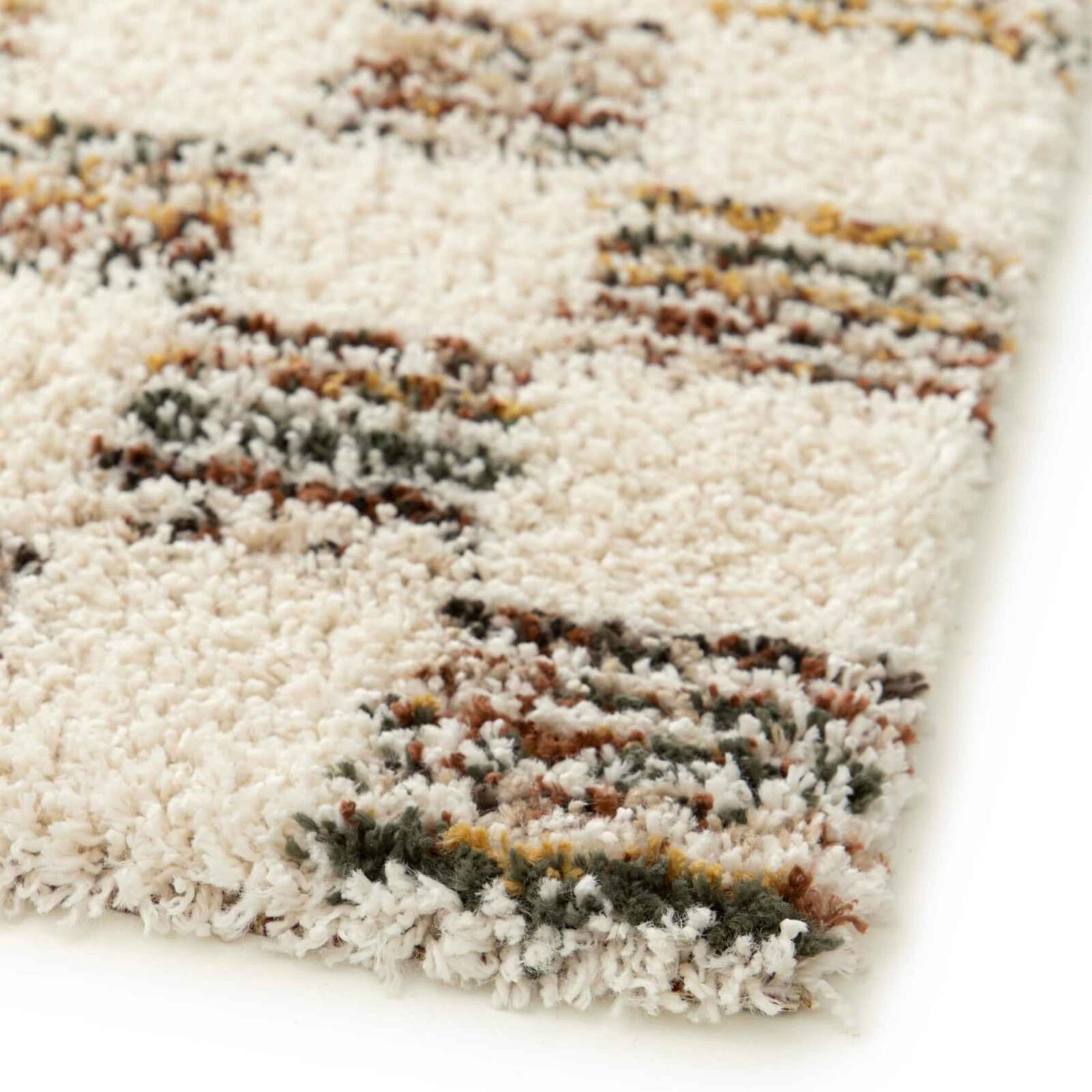 Tappeto shaggy rettangolare in polipropilene