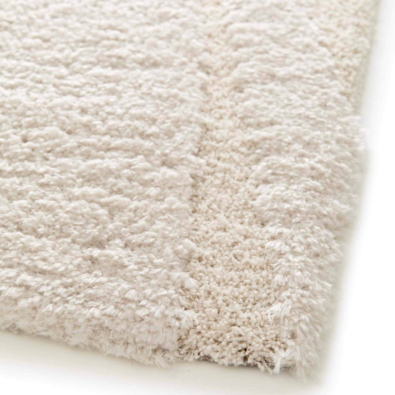 Tappeto shaggy rettangolare in poliestere riciclato con motivo geometrico a pelo lungo