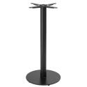 Gamba tavolo alta in acciaio e ghisa ⌀45x108 cm