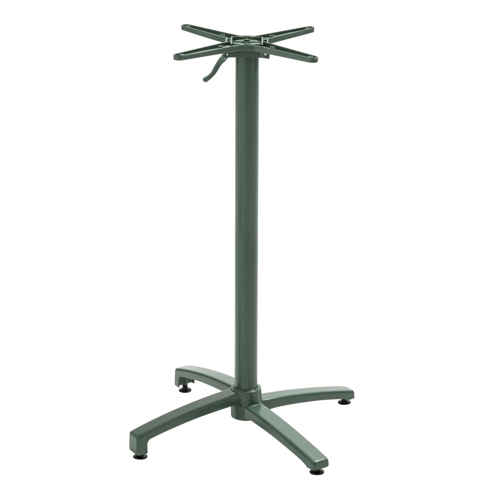 Tavolo alto 60x60 cm inclinabile in alluminio