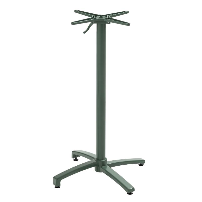 Tavolo alto 60x60 cm inclinabile in alluminio (5/8)