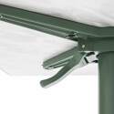 Gamba del tavolo in alluminio da 72 cm con sistema di inclinazione