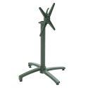 Gamba del tavolo in alluminio da 72 cm con sistema di inclinazione