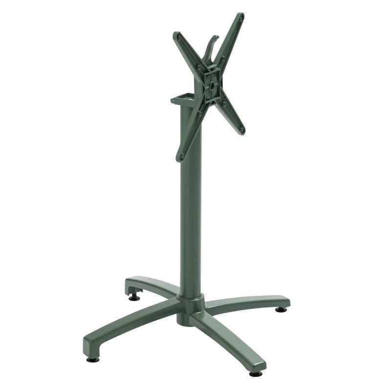 Gamba del tavolo in alluminio da 72 cm con sistema di inclinazione