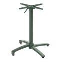 Gamba del tavolo in alluminio da 72 cm con sistema di inclinazione