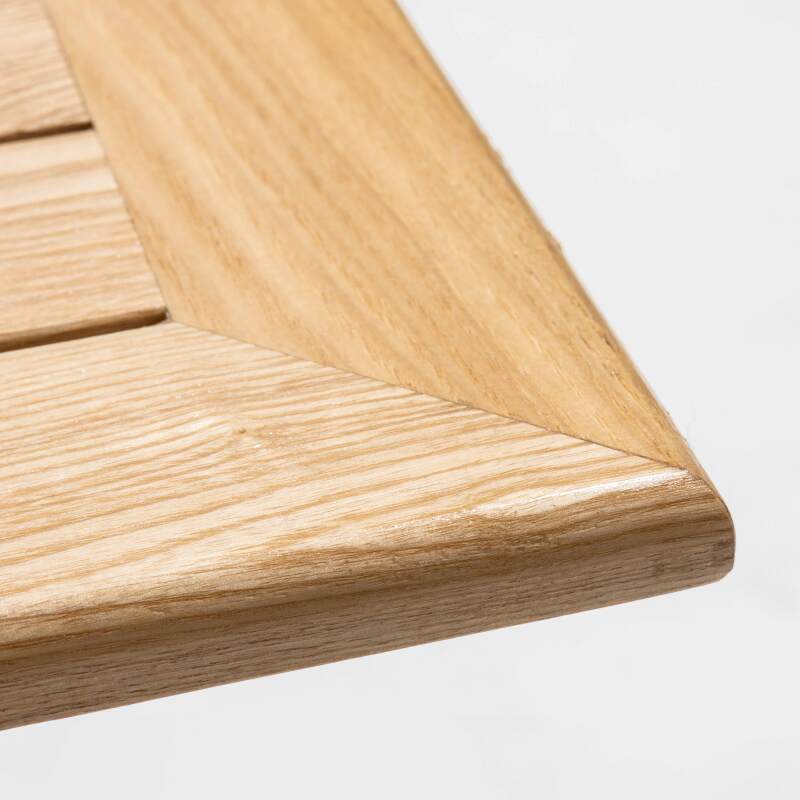 Piano tavolo quadrato 70 x 70 cm in legno