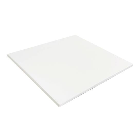 Piano quadrato in laminato stampato 60 x 60 cm | Oviala