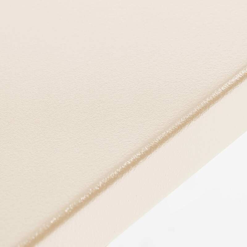 Tavolo da giardino quadrato 120 x 120 cm e 8 sedie con braccioli in metallo (3/7)