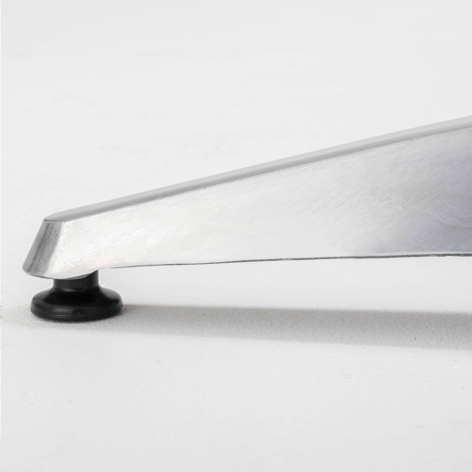 Gamba tavolo con sistema basculante 72 cm in alluminio